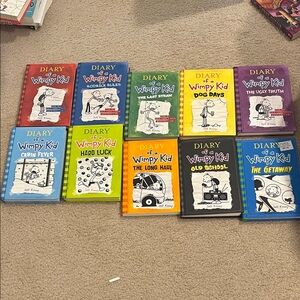 Diary of a wimpy kid books